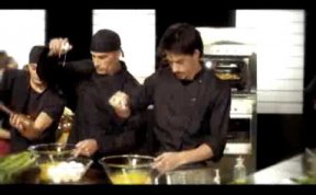 Iron-CHef" TV show Commercial"